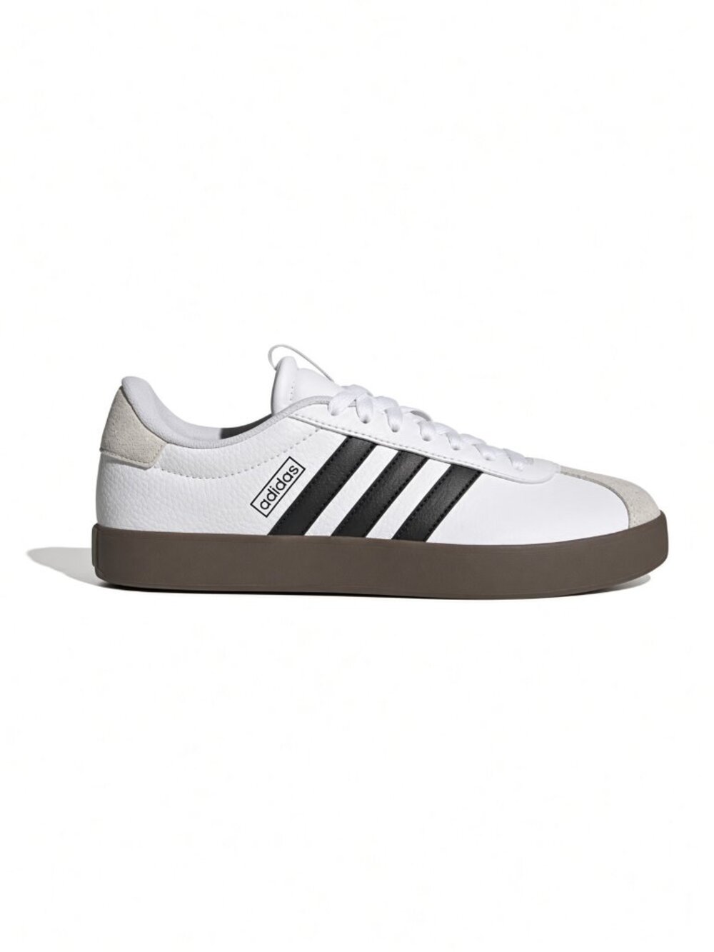 WHITE BLACK GRAY - ADIDAS WOMEN’S VL COURT 3.0 SNEAKER, CLOUD WHITE CORE BLACK